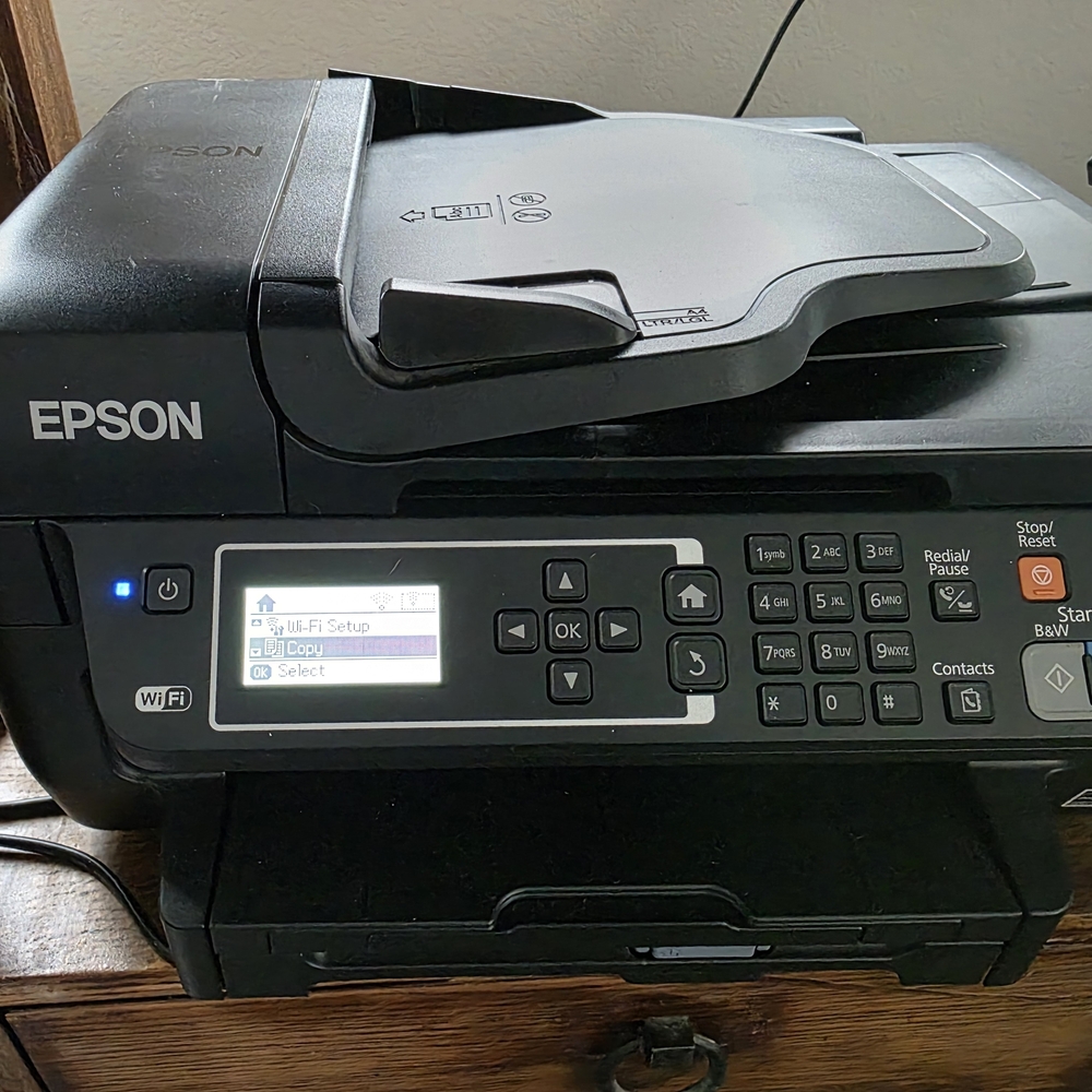 Epson Printer Display with Multicolor Options
